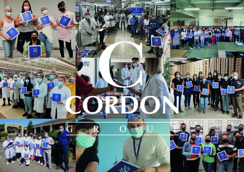Distribution of the book to all Cordon employees