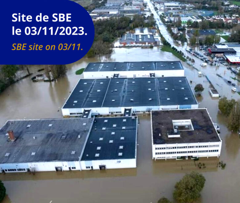 Site SBE inondé